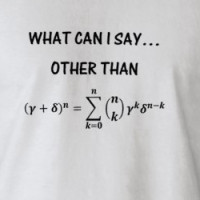 Binomial Theorem Shirt T-shirt