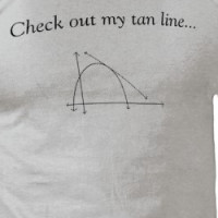 Check out my tan line... T-shirt
