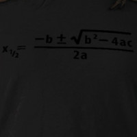quadratic formula T-shirt