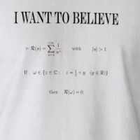 Riemann hypothesis T-shirt